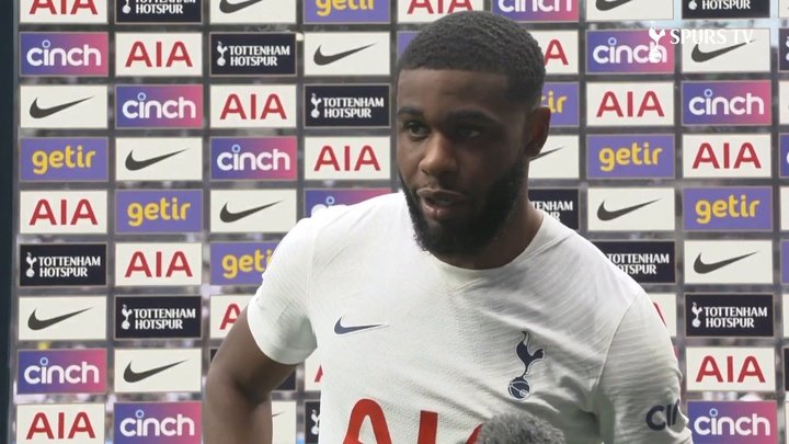 VIDEO: Japhet Tanganga after Tottenham beat Man City