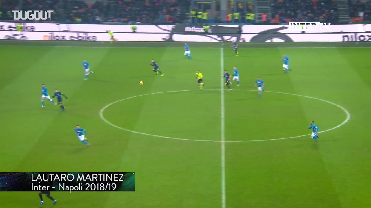 VIDEO: top 5 gol dell'Inter contro il Napoli
