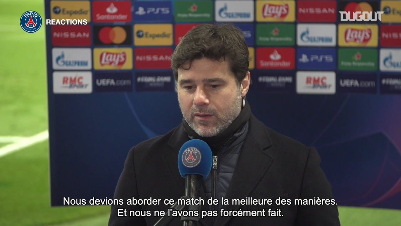 VIDÉO : la réaction de Pochettino après la qualification du PSG. Dugout