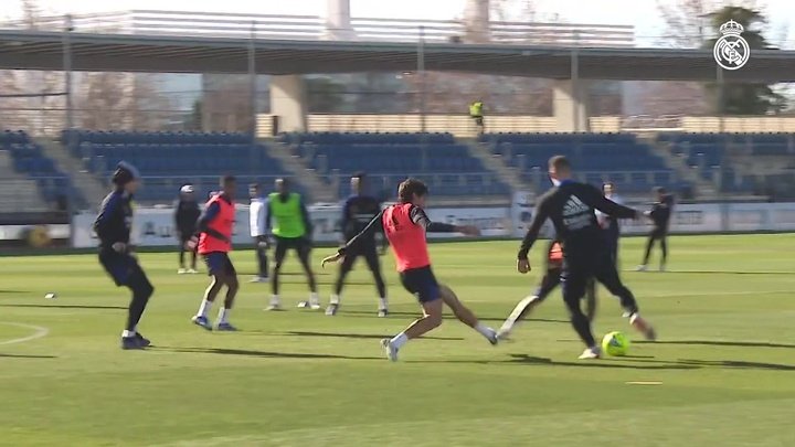 VÍDEO: Real Madrid se prepara para duelo contra o Cádiz