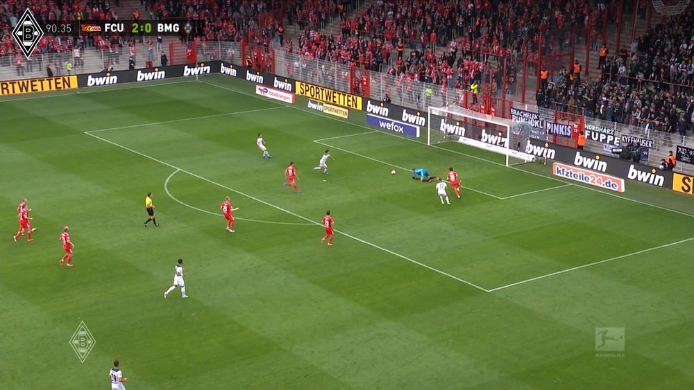 Hofmann scored, but it counted for nothing v Union Berlin. DUGOUT