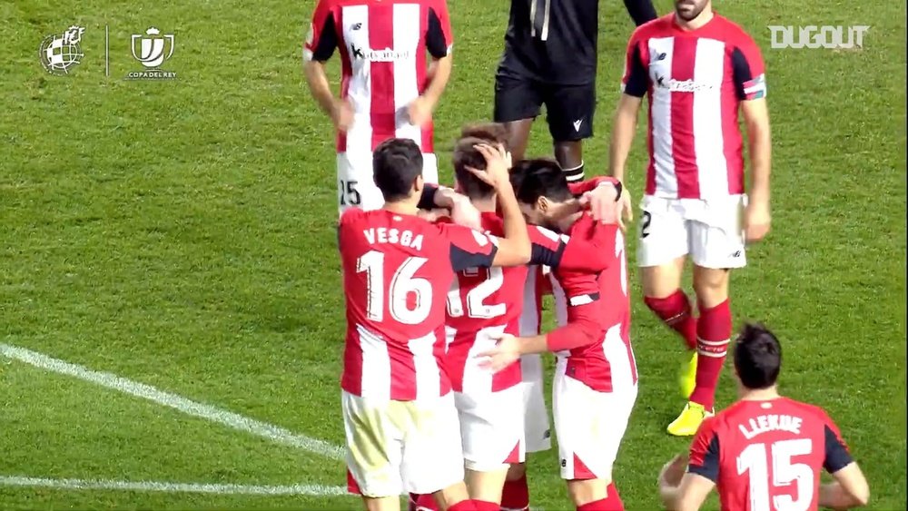 Athletic Bilbao had to survive many dramatic moments to reach the Copa del Rey final. DUGOUT