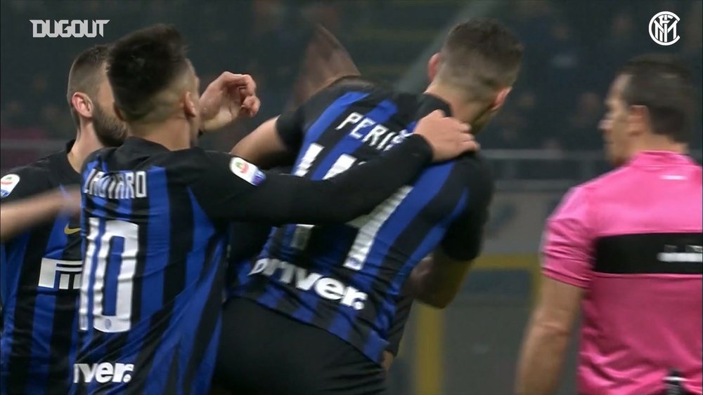 Nainggolan gave Inter a 2-1 win over Sampdoria back in February 2019. DUGOUT