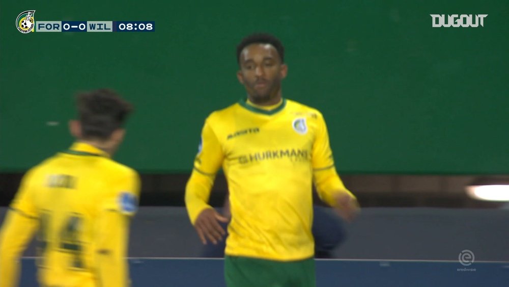 Fortuna Sittard beat Willem II in the Eredivisie last weekend. DUGOUT