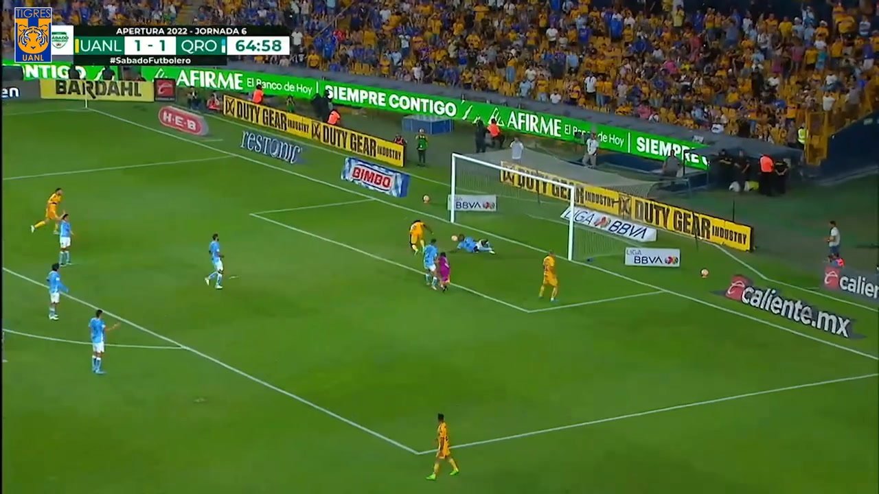 VÍDEO: el estreno goleador de Caicedo con Tigres ante Querétaro
