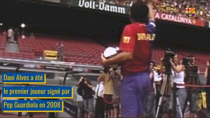 L'incroyable carrière de Dani Alves à Barcelone. DUGOUT