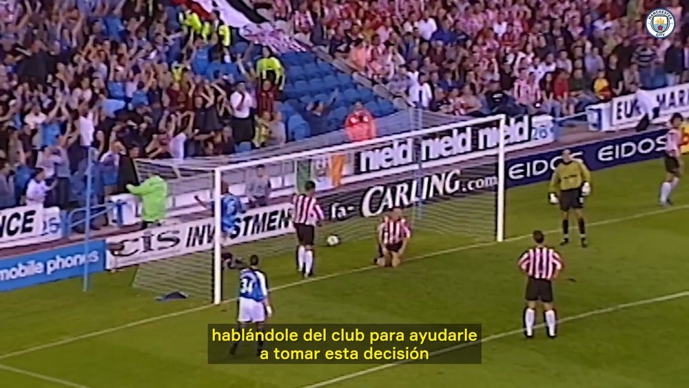 Haaland, sobre el papel de su padre en su decisión de fichar por el City. Captura/DUGOUT