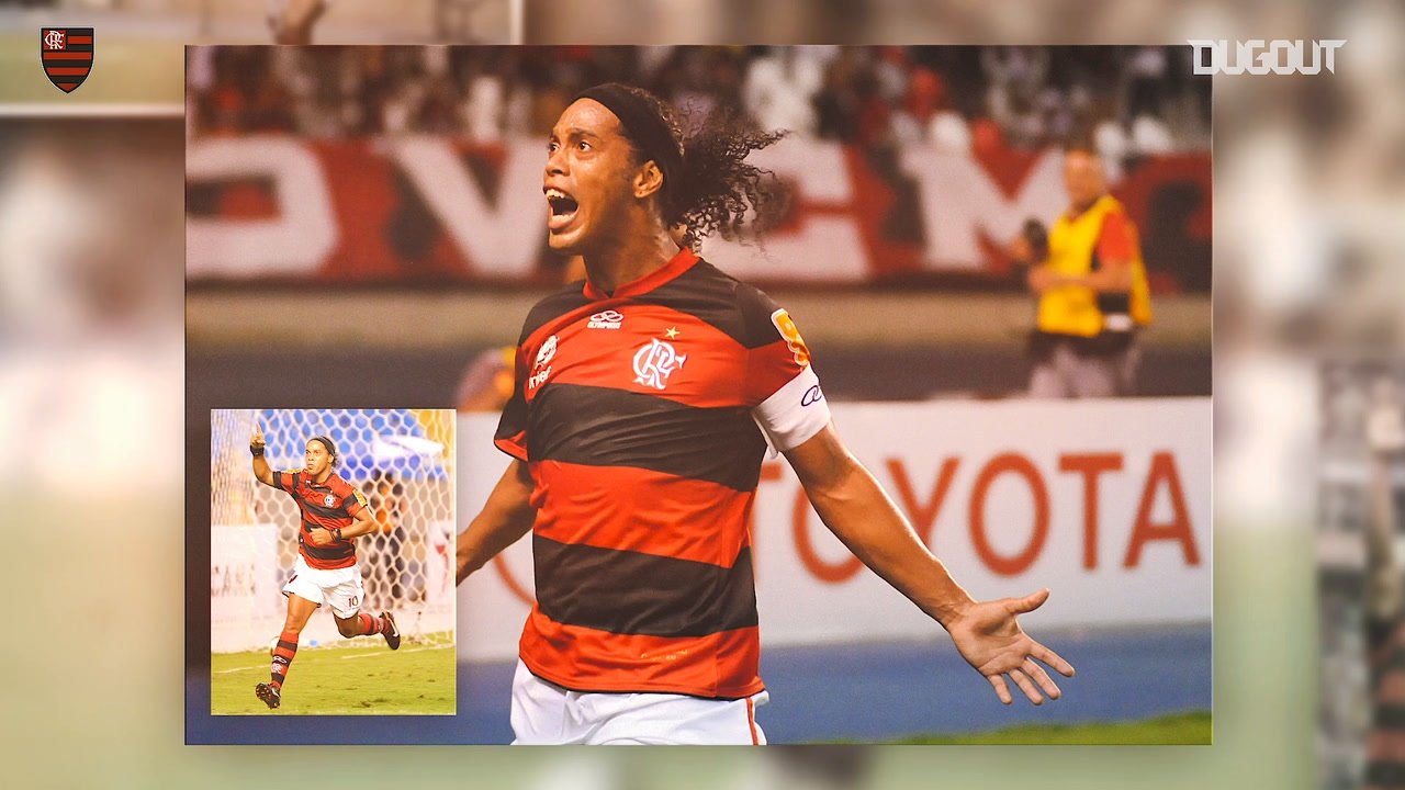 Ronaldinho recuperó un nivel muy alto como futbolista en Flamengo. DUGOUT