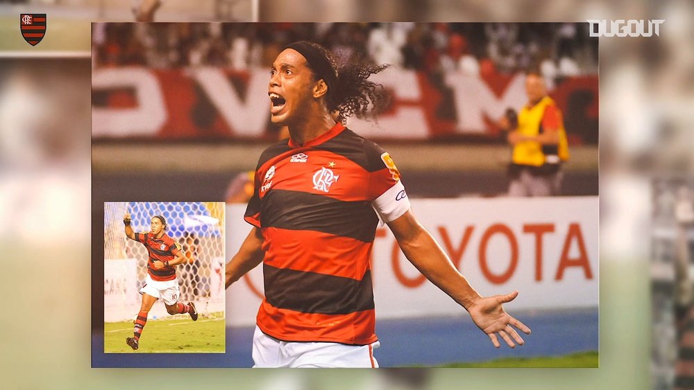 Ronaldinho recuperó un nivel muy alto como futbolista en Flamengo. DUGOUT