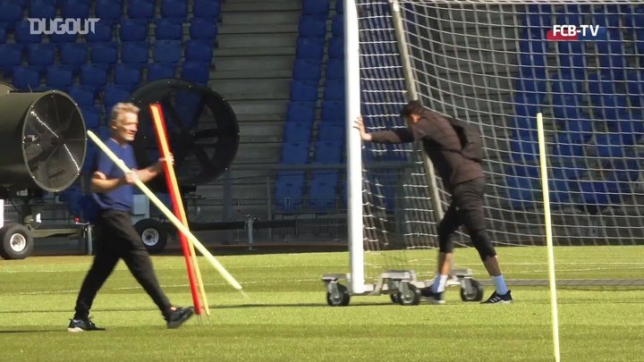 VIDEO: Basel captain Valentin Stocker discusses training return