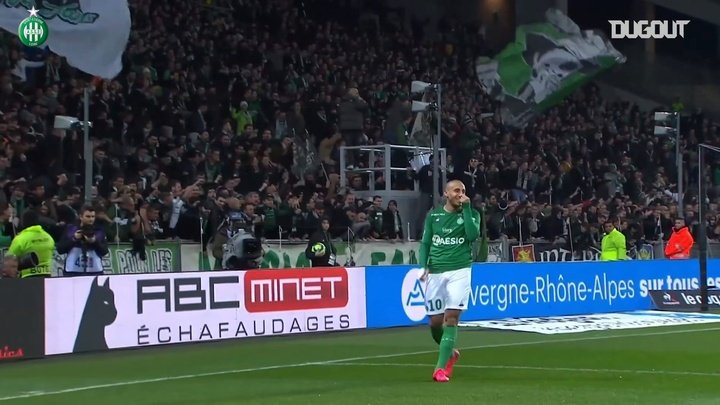 VIDEO: Khazri’s brace sees St-Etienne win over Nîmes