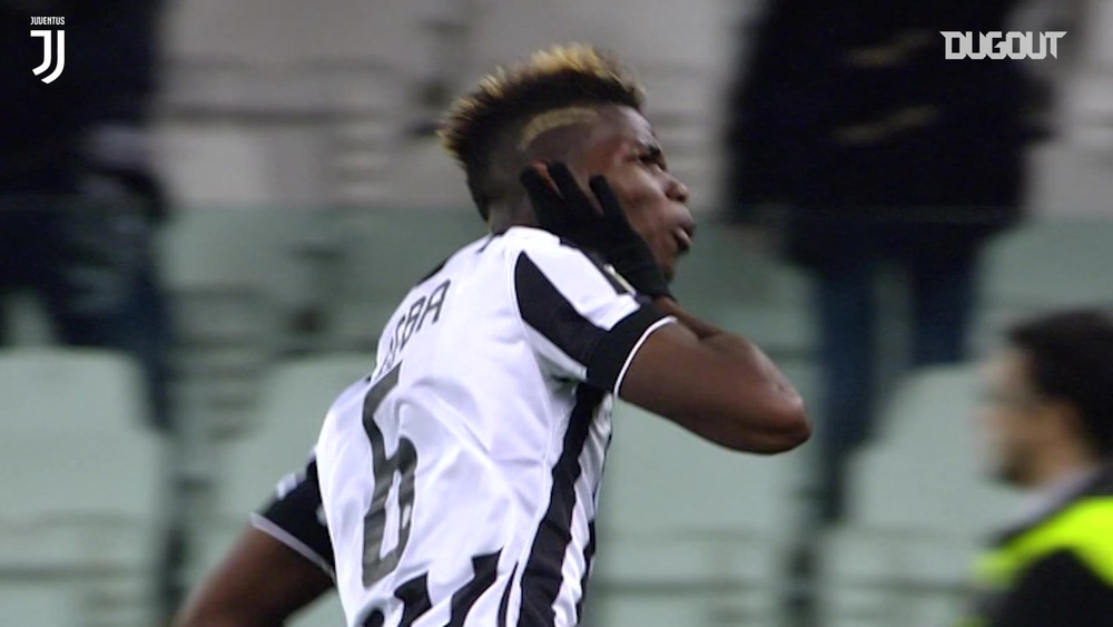 Il gol fenomenale di Paul Pogba contro il Sassuolo. Dugout