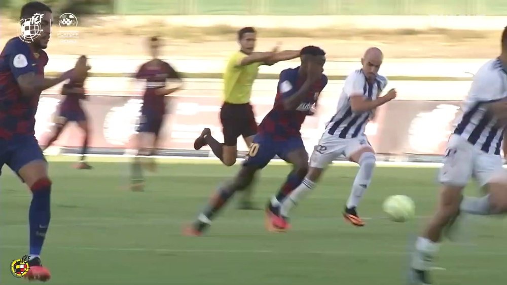 Moriba impressed for Barca. DUGOUT