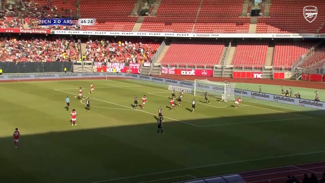 El doblete de Gabriel Jesus en su debut de pretemporada. DUGOUT