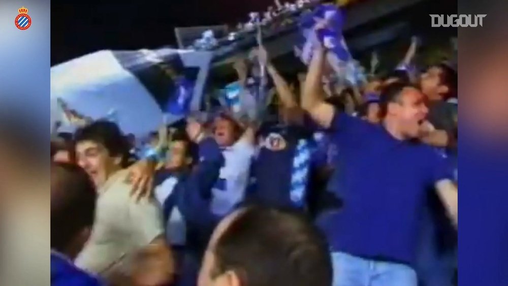 Sergio Gonzalez put Espanyol 2-0 ahead with six minutes to play. DUGOUT