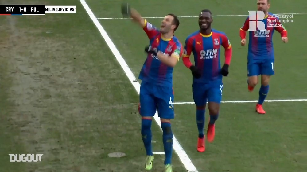 Crystal Palace's best goals against Fulham. DUGOUT