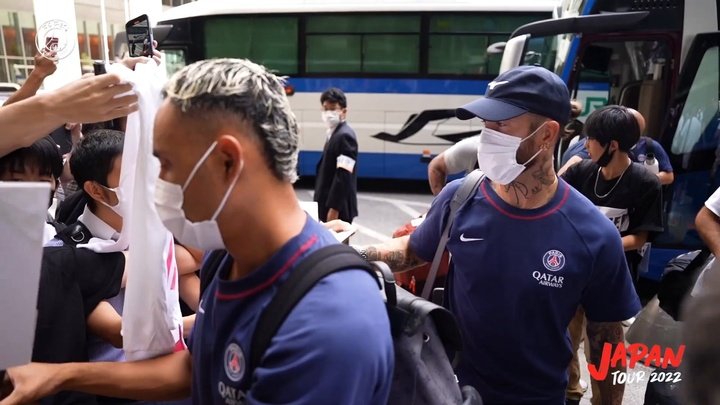 VIDÉO : Le voyage du PSG de Tokyo à Osaka
