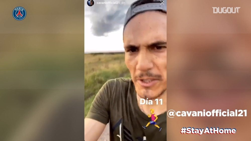 VIDEO: Cavani and Choupo-Moting share workouts. DUGOUT