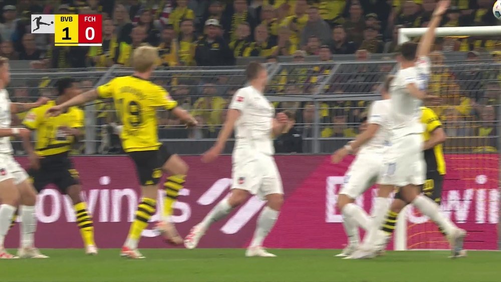 Dortmund concède un nul face à Heidenheim. dugout