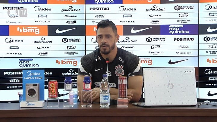Giuliano comenta expectativa para o primeiro dérbi pelo Corinthians