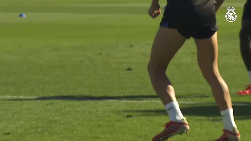 Real Madrid have been training without their international players. DUGOUT