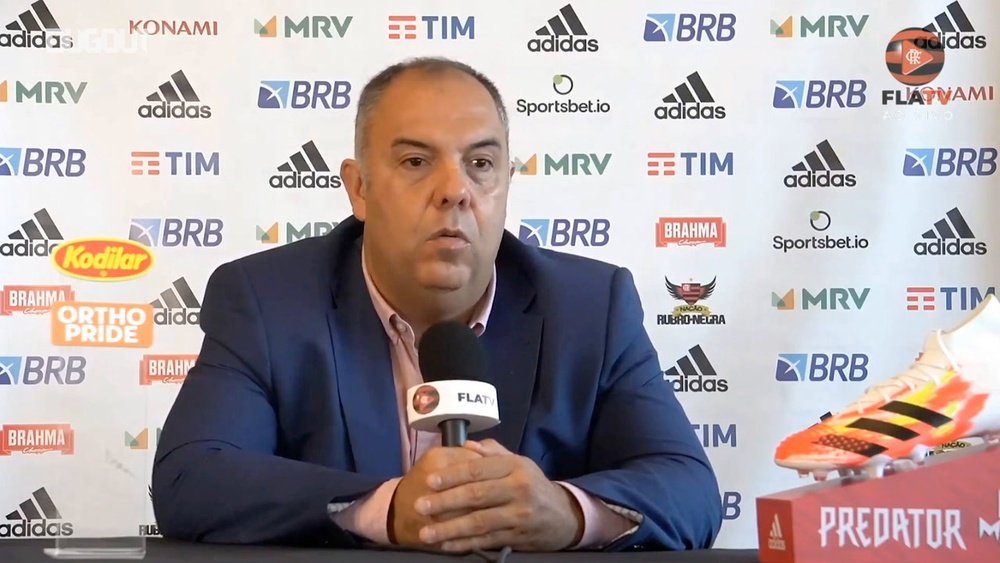 Marcos Braz diz que Flamengo tem confiança em reverter quadro atual. DUGOUT