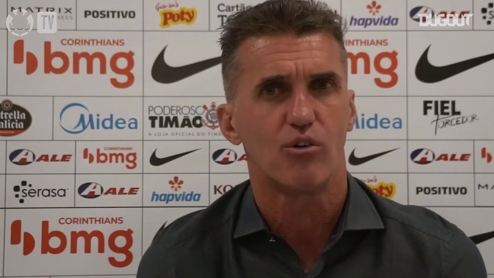 Mancini fala sobre desgaste físico e mudanças no Corinthians. DUGOUT