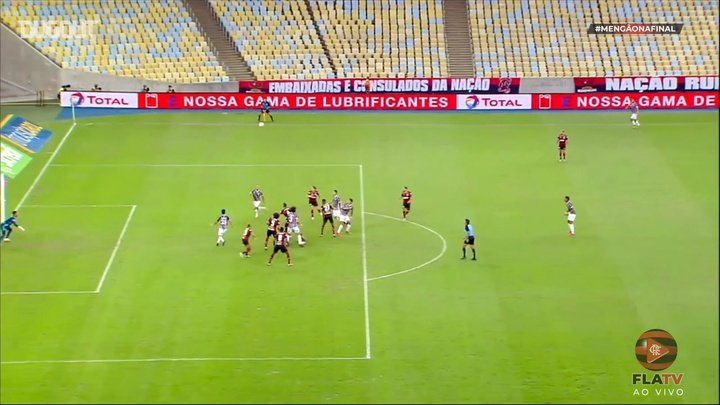 VIDEO: Pedro's header secures a draw for Flamengo against Fluminense