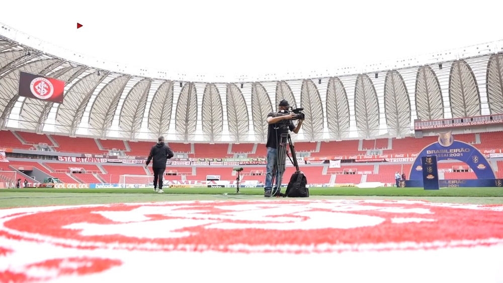Bastidores da vitória do Internacional sobre o Fortaleza no Beira-Rio. DUGOUT
