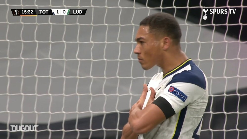 Carlos Vinicius scored twice as Spurs beat Ludogorets 4-0. DUGOUT