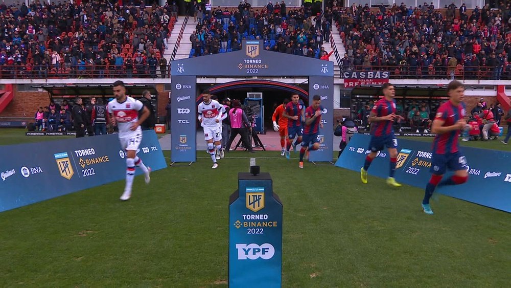 San Lorenzo 1-1 Tigre. DUGOUT