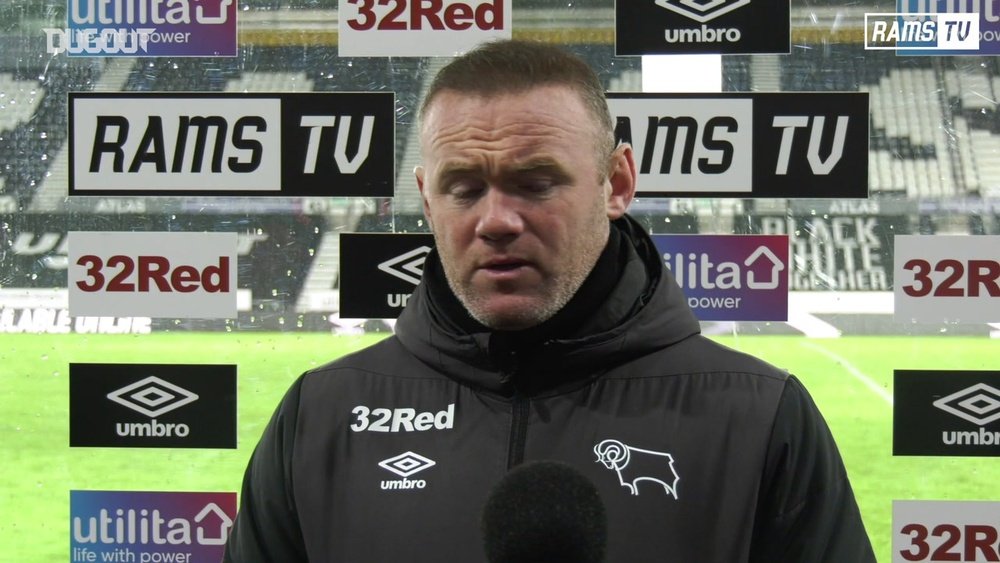 Rooney gives honest view on Rotherham defeat. DUGOUT