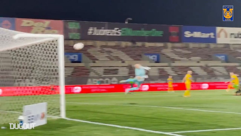 Nico Lopez scored twice in Tigres' dramatic win over Juarez. DUGOUT