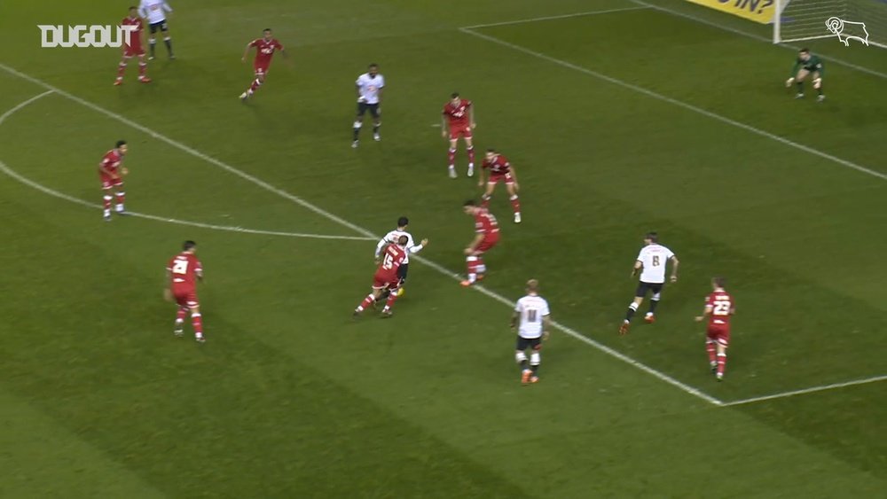 Derby have scored some great goals against Bristol City recently. DUGOUT