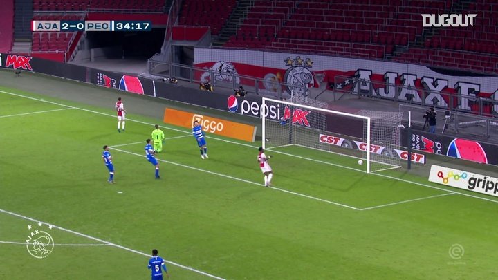 VÍDEO: Antony marca em goleada do Ajax sobre o PEC Zwolle