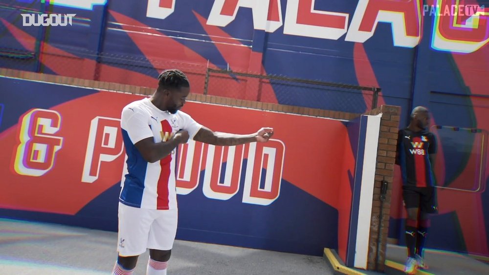 Palace released their new kit. DUGOUT