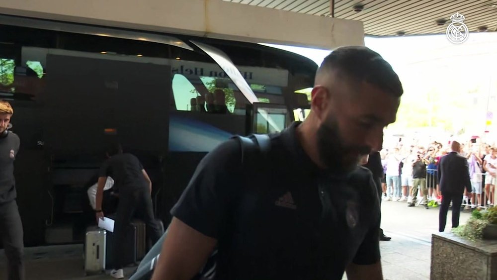 Real Madrid are now in Helsinki ahead of the match with Frankfurt. DUGOUT
