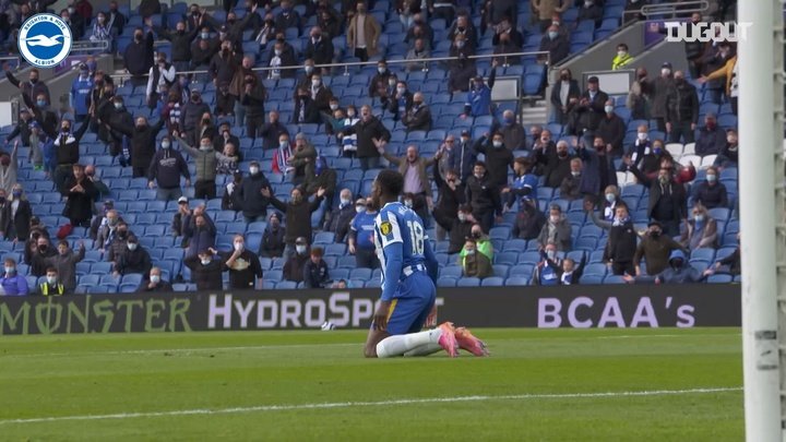 VIDEO: Brighton beat Man City in thrilling home finale - pitchside view