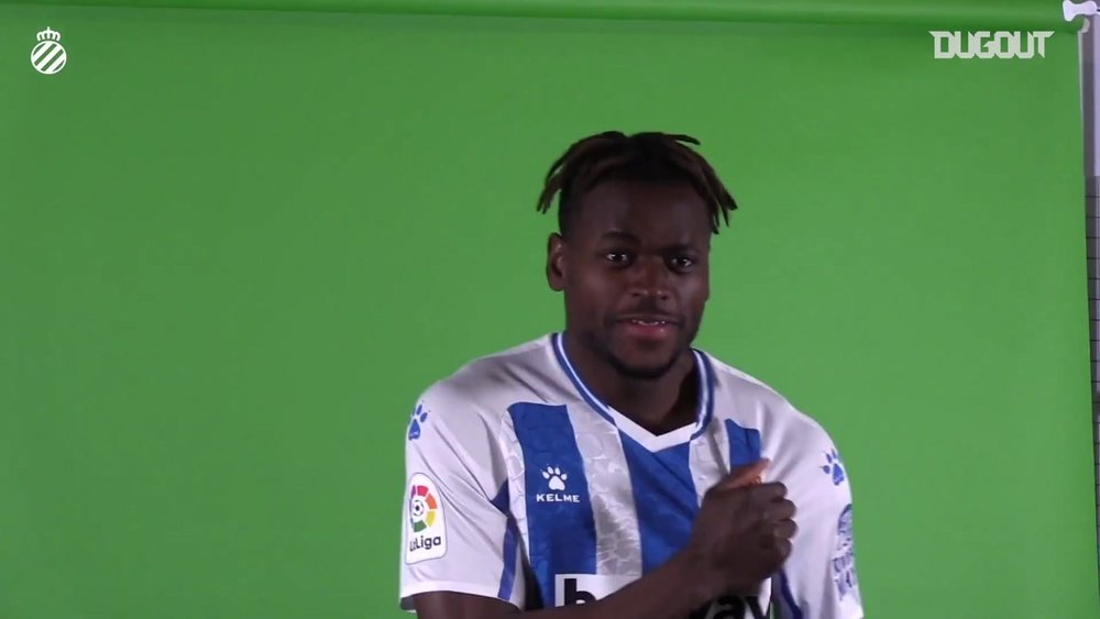 VIDÉO : L'arrivée de Nany Dimata à l'Espanyol. Dugout