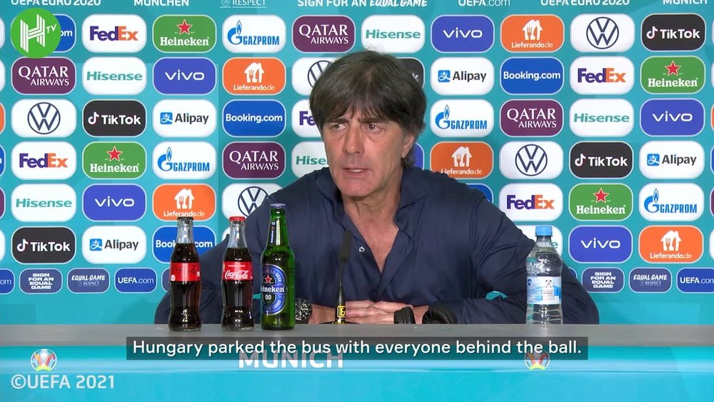Joachim Low is expecting an open contest in the last 16 tie. DUGOUT