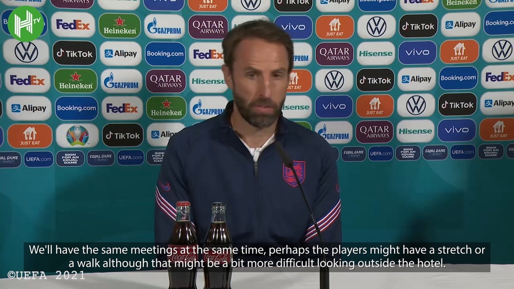 Gareth Southgate has spoken ahead of the Euro 2020 final. DUGOUT