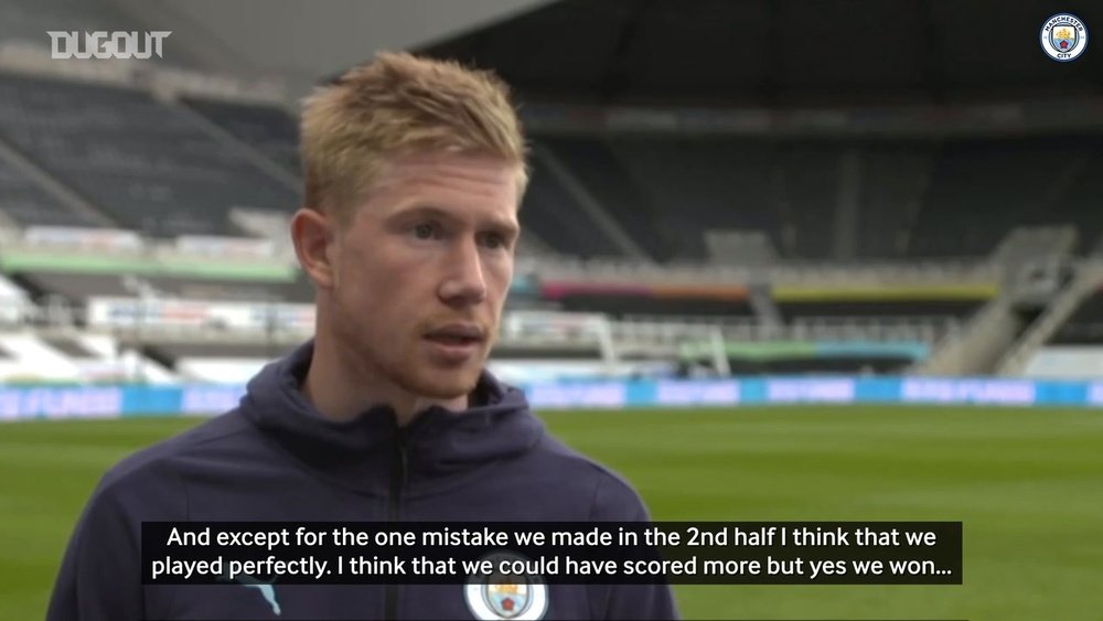 VIDEO: Kevin De Bruyne has post-match interview interrupted by Steve Bruce. DUGOUT