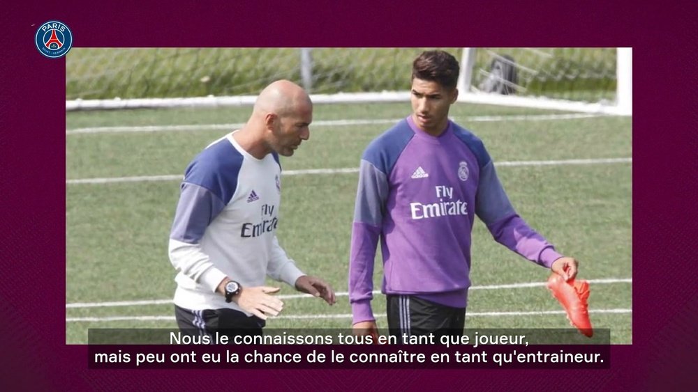 Hakimi évoque sa relation avec Zidane. Dugout