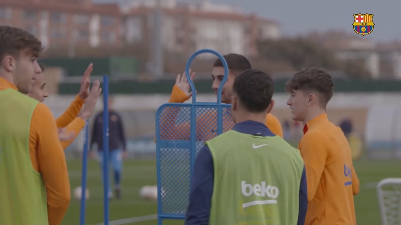 VIDEO: Barca train ahead of meeting with Elche