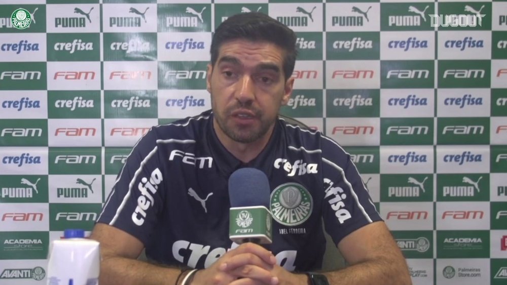 Abel Ferreira fala do sistema defensivo do Palmeiras. DUGOUT