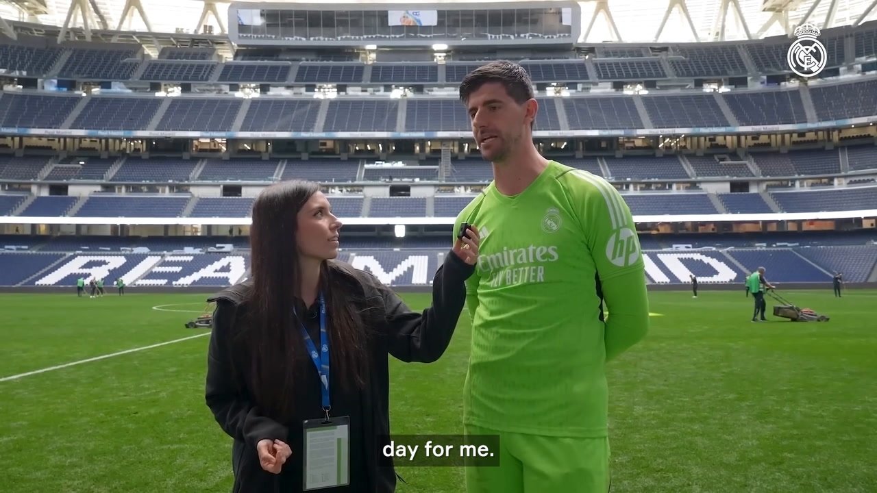 VIDEO: Courtois' emotional words after returning from injuries