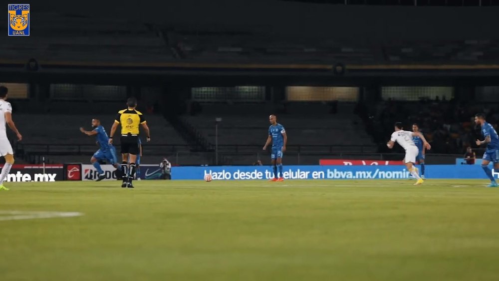 Gignac anotó de cabeza el empate entre Tigres y Pumas. DUGOUT