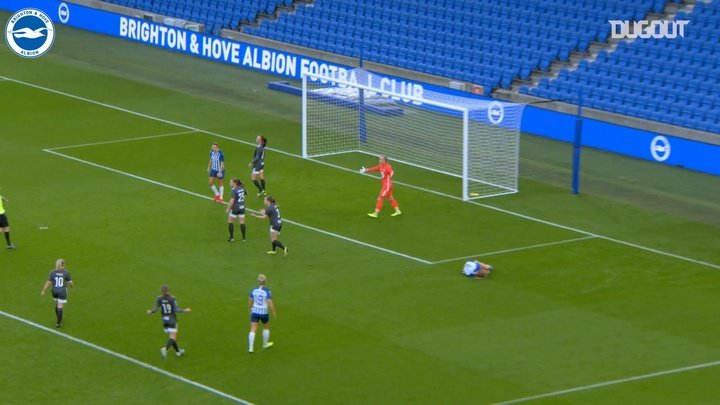 VIDEO: Brighton Women pick up first WSL win of 2019-20
