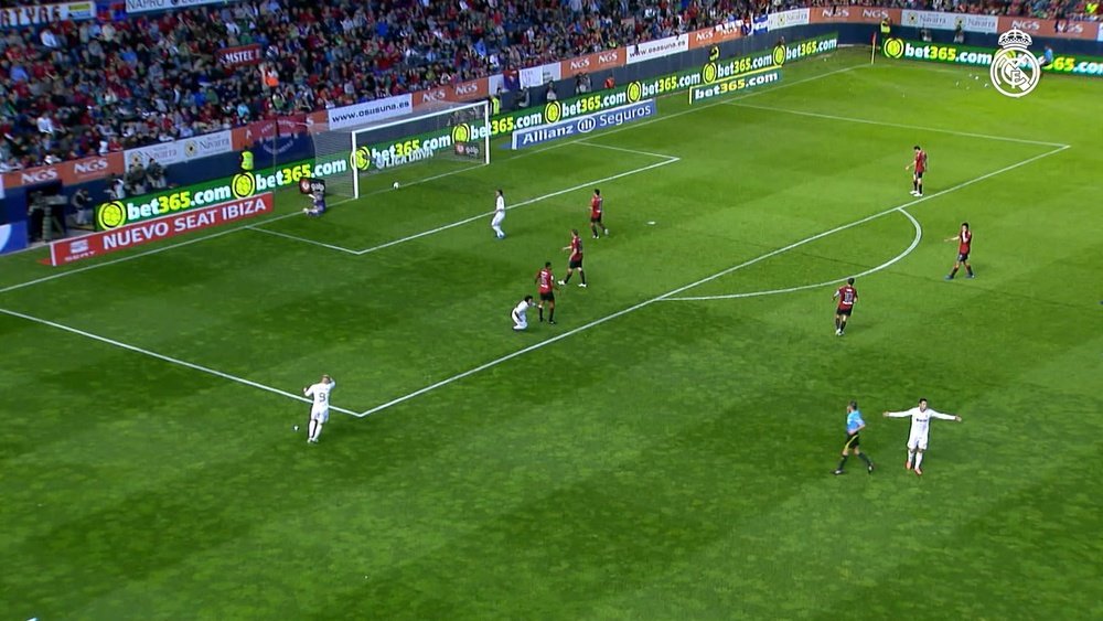 Cristiano y su misil a Osasuna en 2012. Dugout