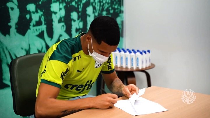 VÍDEO: Murilo fala em ‘decisão certa’, exalta Abel Ferreira e estilo de jogo do Palmeiras